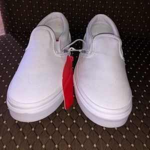 Brand New Kids White Vans